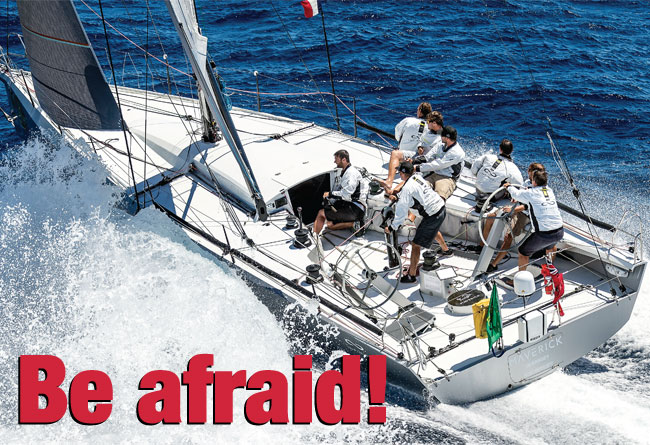 Be afraid!